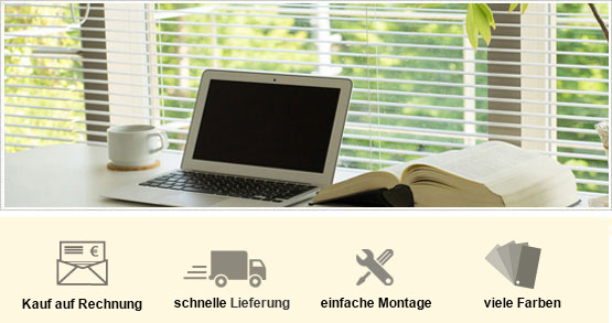 Alu-Jalousien auf Ma&szlig;